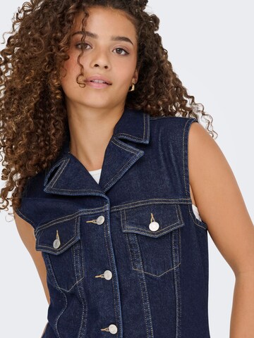 Gilet 'ONLJoana' ONLY en bleu