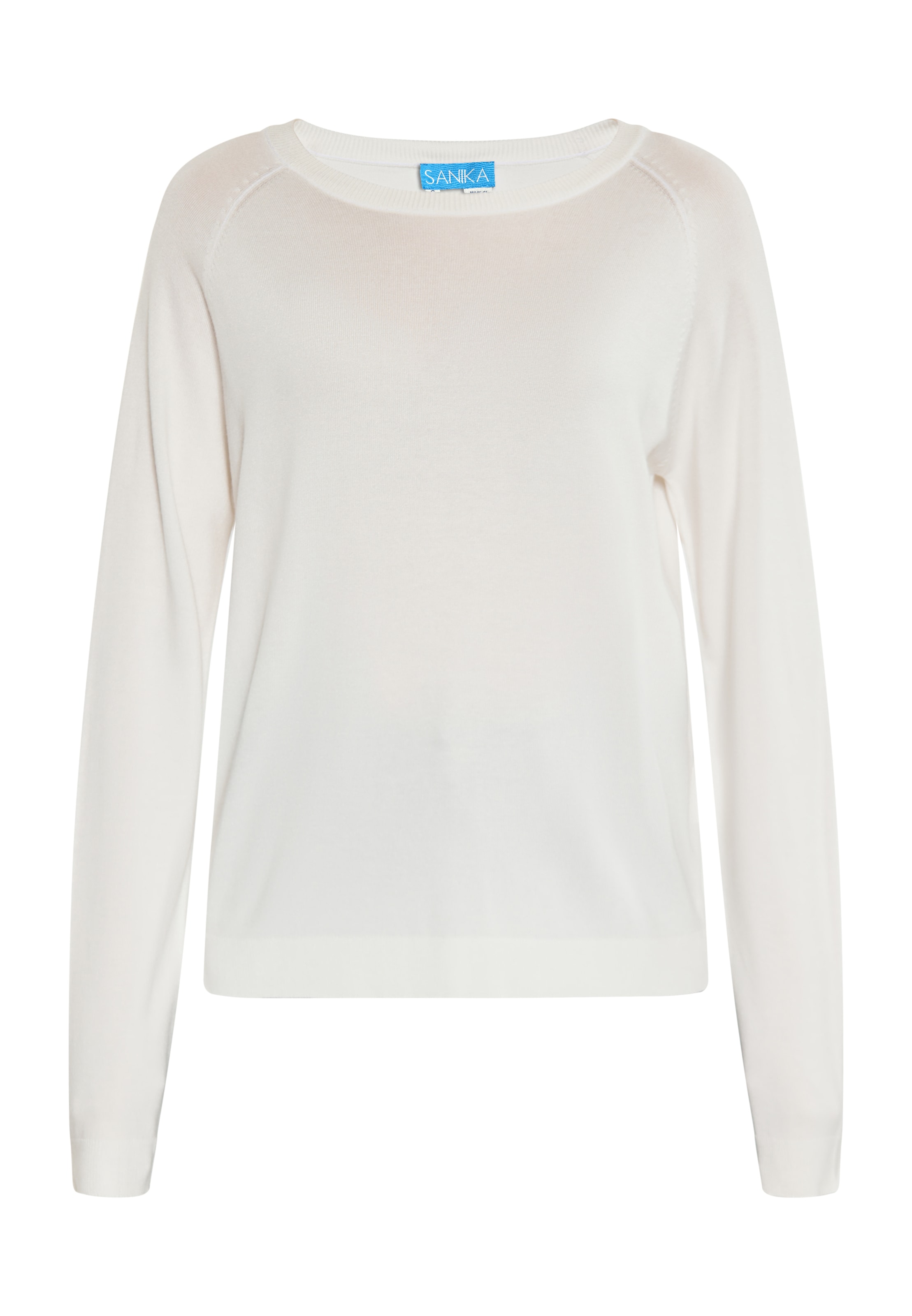 SANIKA Pullover in Weiß: Vorderseite
