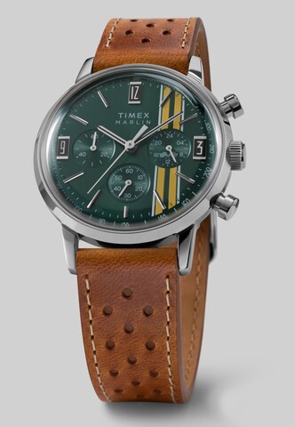 TIMEX Analoog horloge 'Marlin' in Bruin