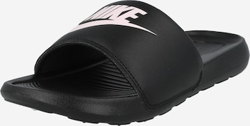 juoda Nike Sportswear Šlepetės 'VICTORI ONE SLIDE': priekis