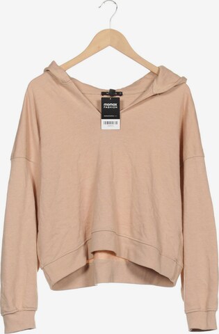 Missguided Tall Sweatshirt & Zip-Up Hoodie in M in Beige: front