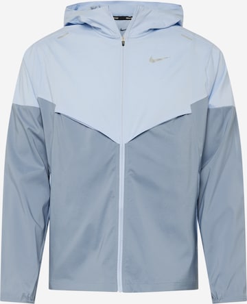 NIKESportska jakna - plava boja: prednji dio