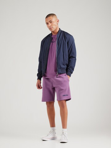 ELLESSE Свободный крой Штаны 'MOLLA' в Лиловый
