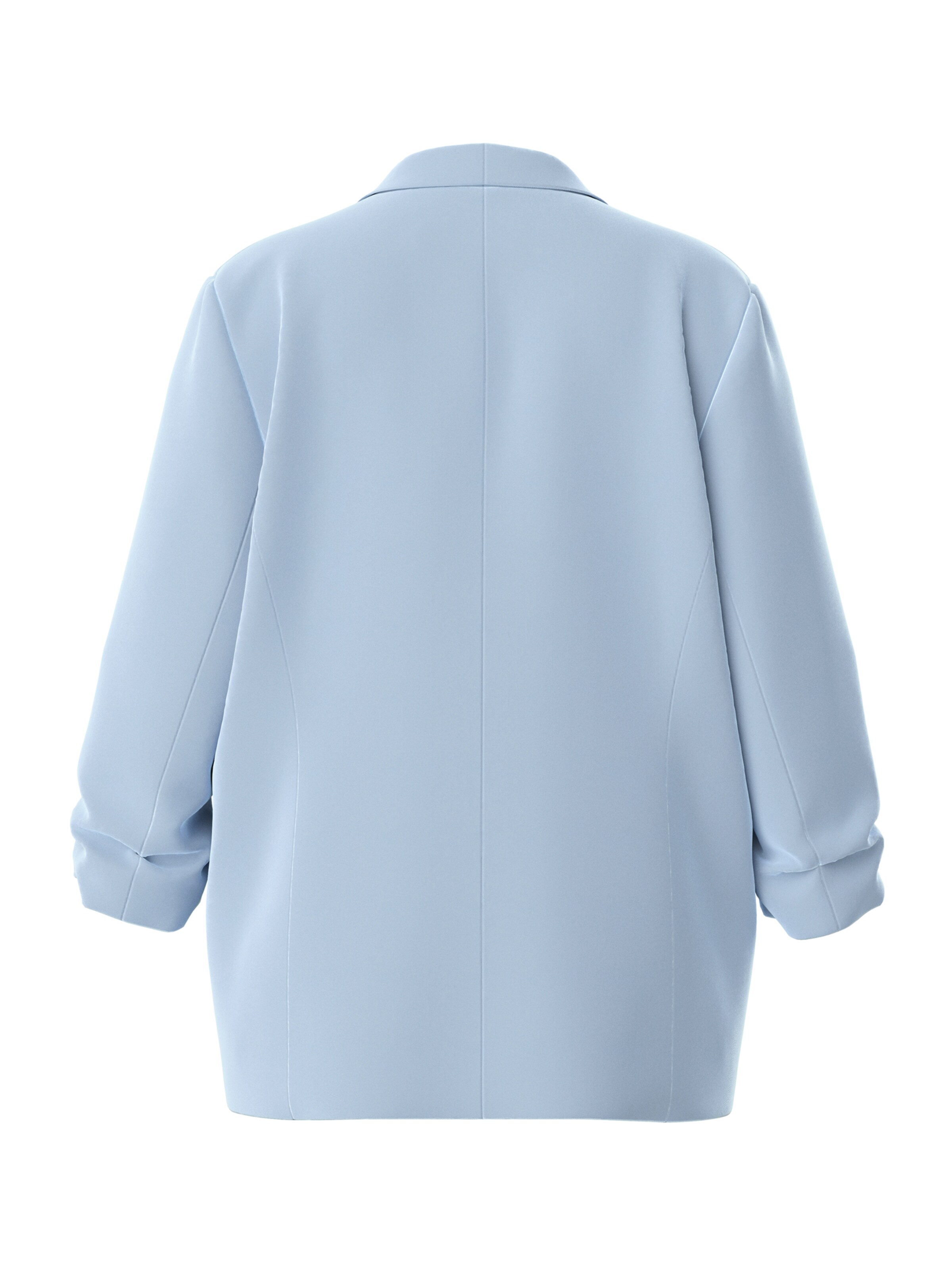 PIECES Curve Blazer 'PCBOSS' in Blue