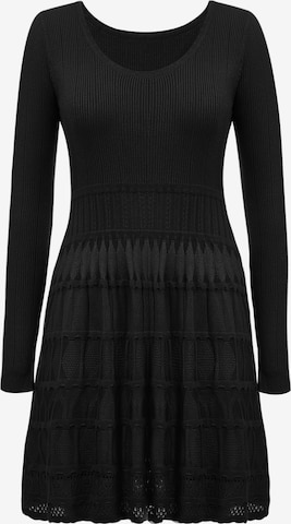 Imily Bela Sukienka z dzianiny w kolorze czarny: przód