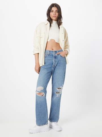 regular Jeans 'Ribcage Straight Ankle' di LEVI'S ® in blu