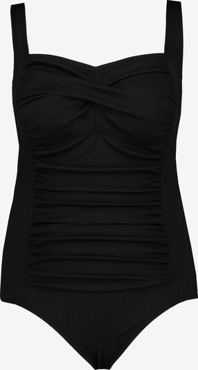 Ulla Popken Badpak in de kleur Zwart, Productweergave