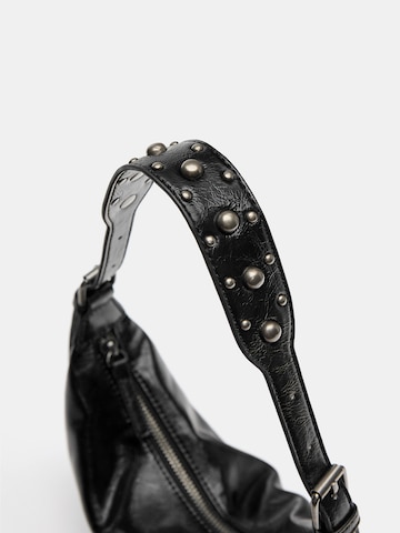 Sac bandoulière Pull&Bear en noir