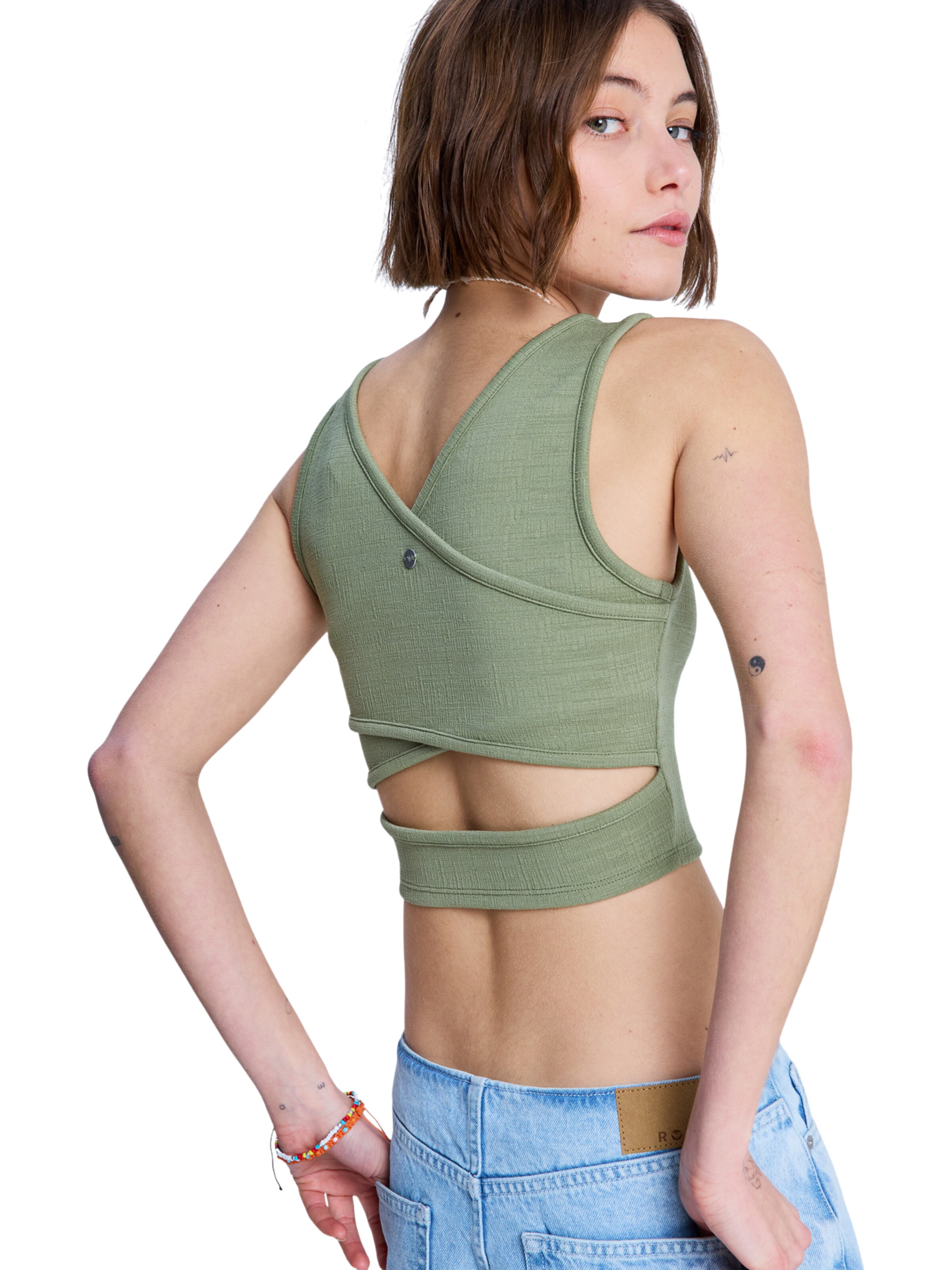 ROXY Top 'Good Keepsake' in Green