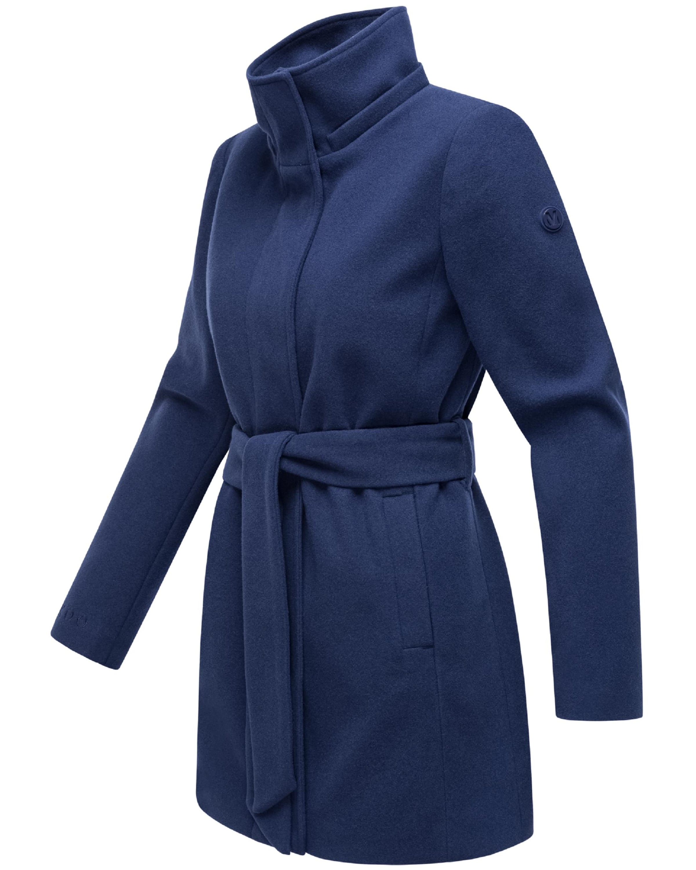 Manteau mi-saison 'Katalinaa 16' MARIKOO en bleu