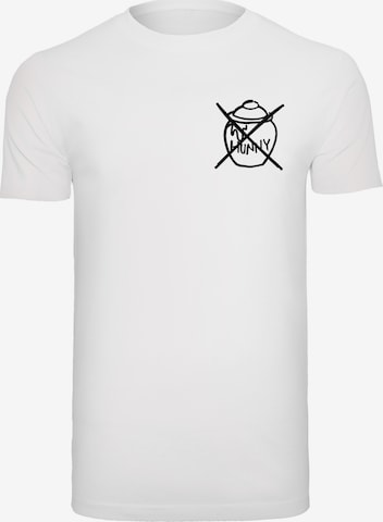 F4NT4STIC Shirt 'Disney Winnie Puuh Der Bär' in Wit: voorkant