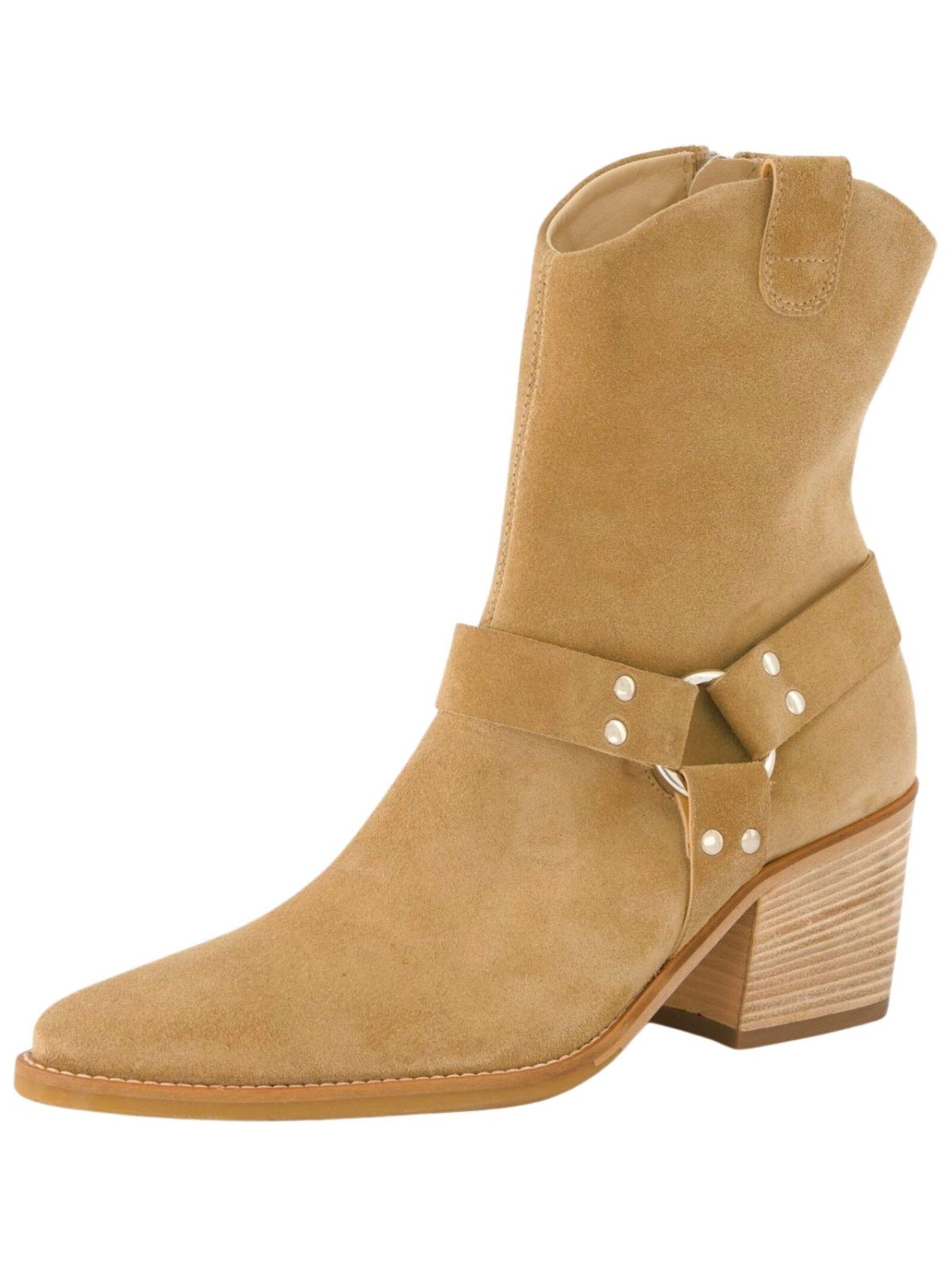 Stivale da cowboy Paul Green di colore camello, Visualizzazione prodotti