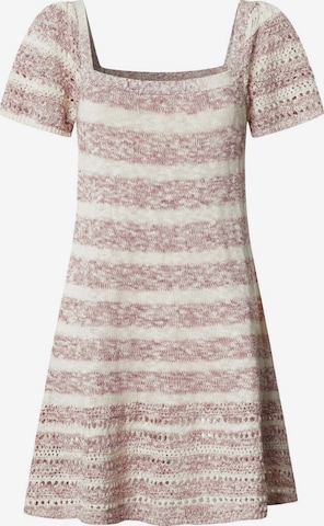 Robes en maille 'Alina' Pepe Jeans en rose : devant