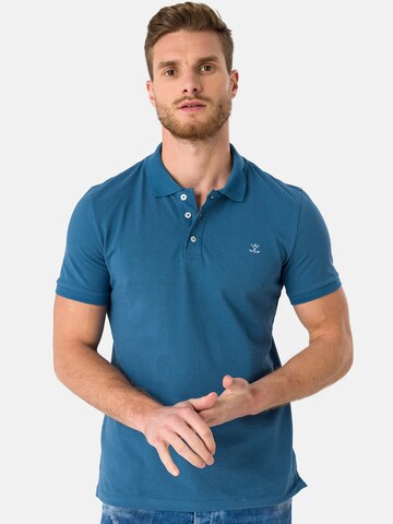 Sir Raymond Tailor Shirt 'Wheaton' in Blauw: voorkant