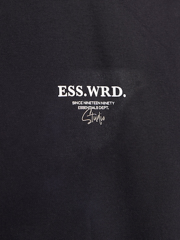 JACK & JONES Sweatshirt 'JJEURBAN EDGE STUDIO' in Black