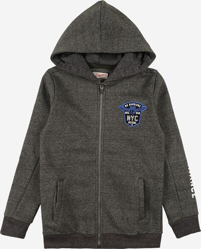 Petrol Industries Zip-Up Hoodie in Fir / White, Item view