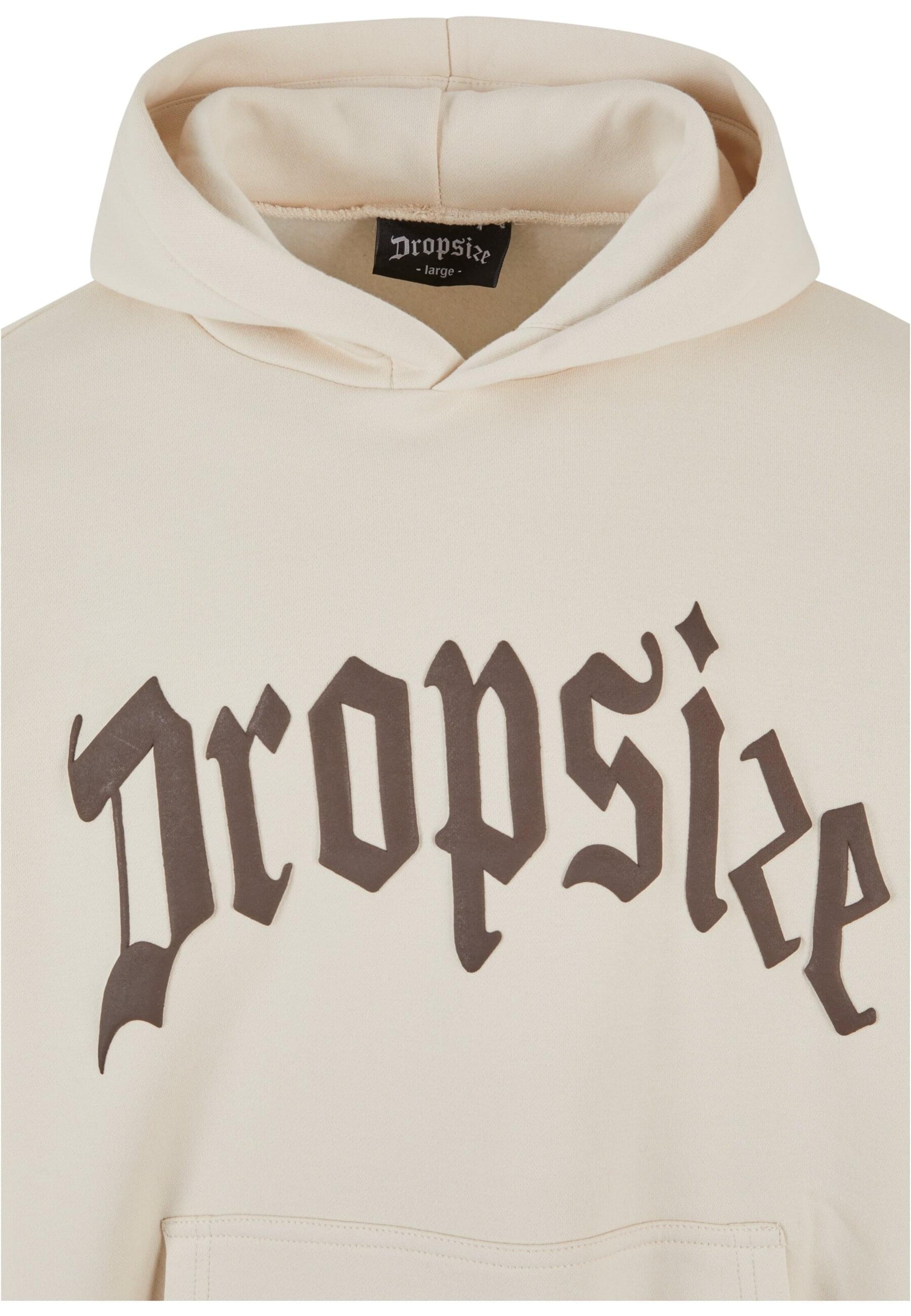 Dropsize Sweatshirt i beige