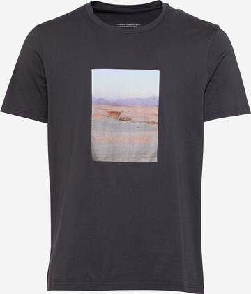 T-Shirt 'JAAMES DESERT PHOTO' ARMEDANGELS en noir : devant