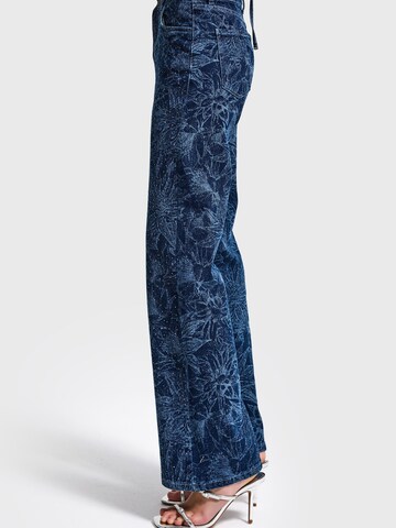 IT'S BASIC Wide leg Jeans 'WIDE LEG MID RISE JEANS' in Blauw