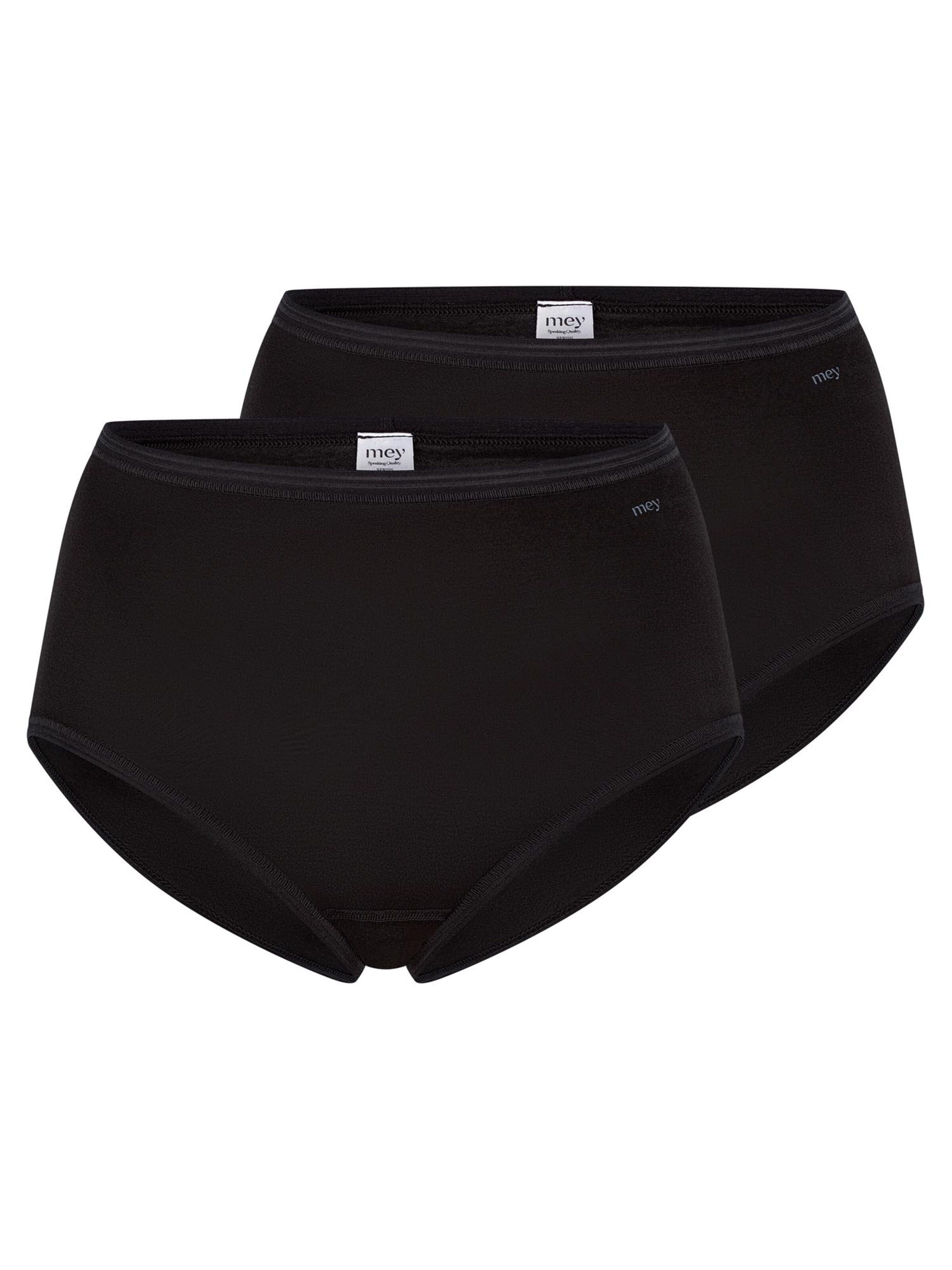 Mey Slip 'Lights Basic'‌ in Schwarz: Vorderseite