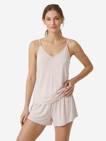 Myjama Slaapshirt 'Ciara' in Wit: voorkant