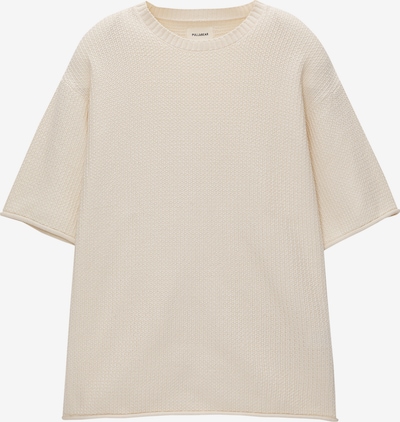 Pull&Bear Sweter w kolorze offwhitem, Podgląd produktu