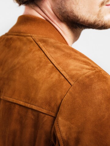 18N62 Between-season jacket 'NEAnglo' in Brown