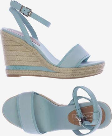 TOMMY HILFIGER Sandalen 38 in Blau: predná strana