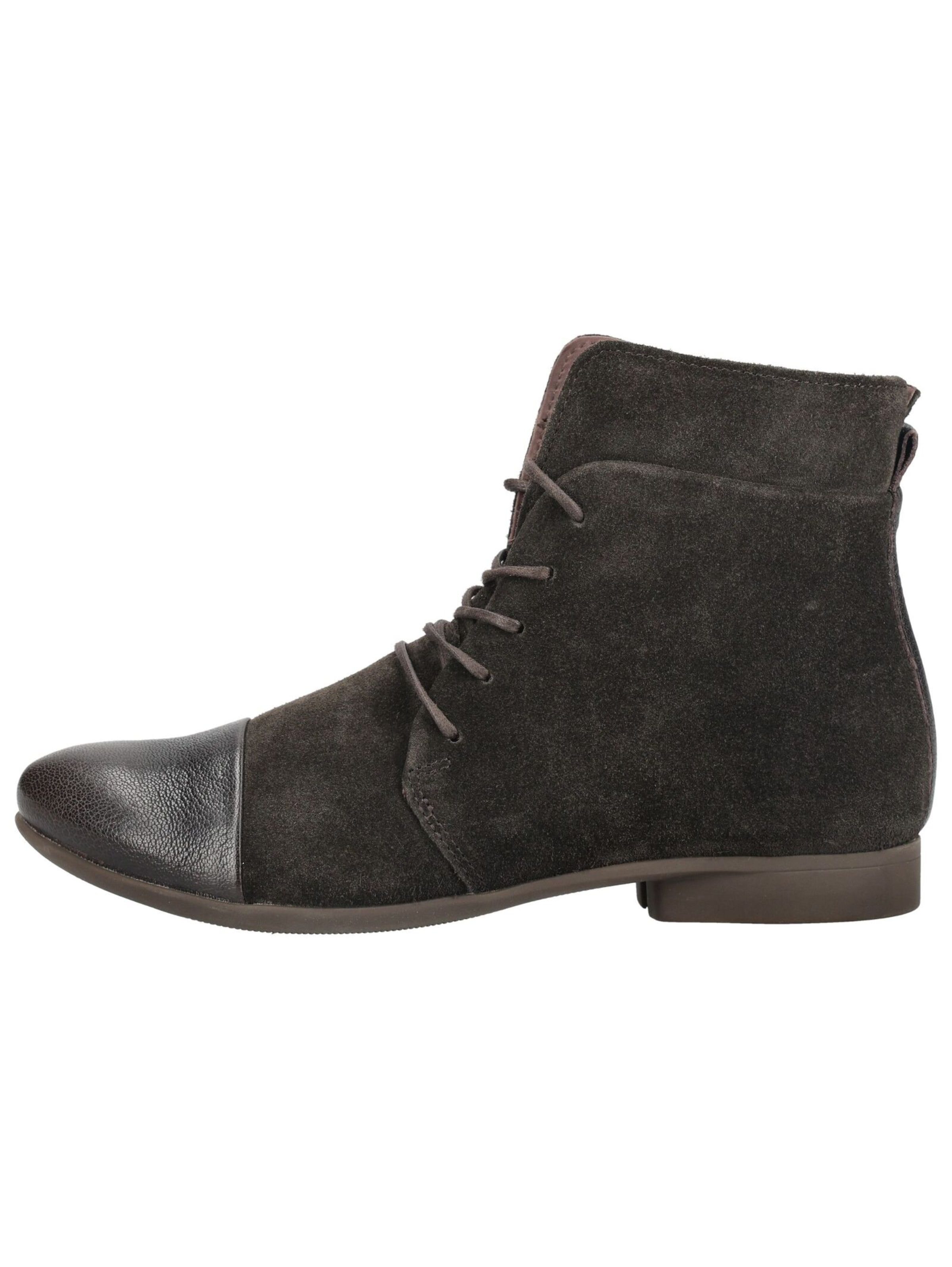 Bottines à lacets THINK! en marron