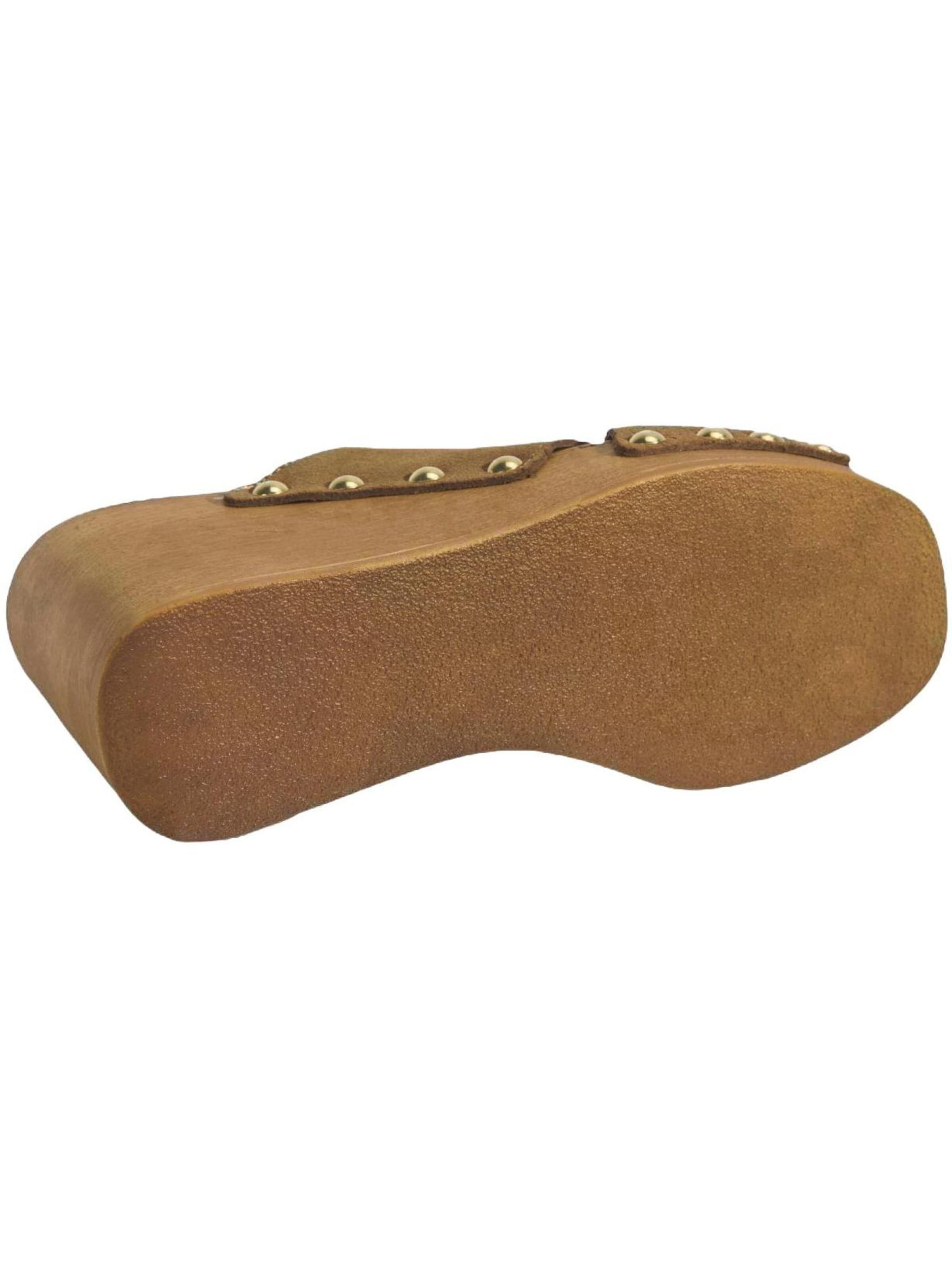Desa - Zapatillas de casa en marrón