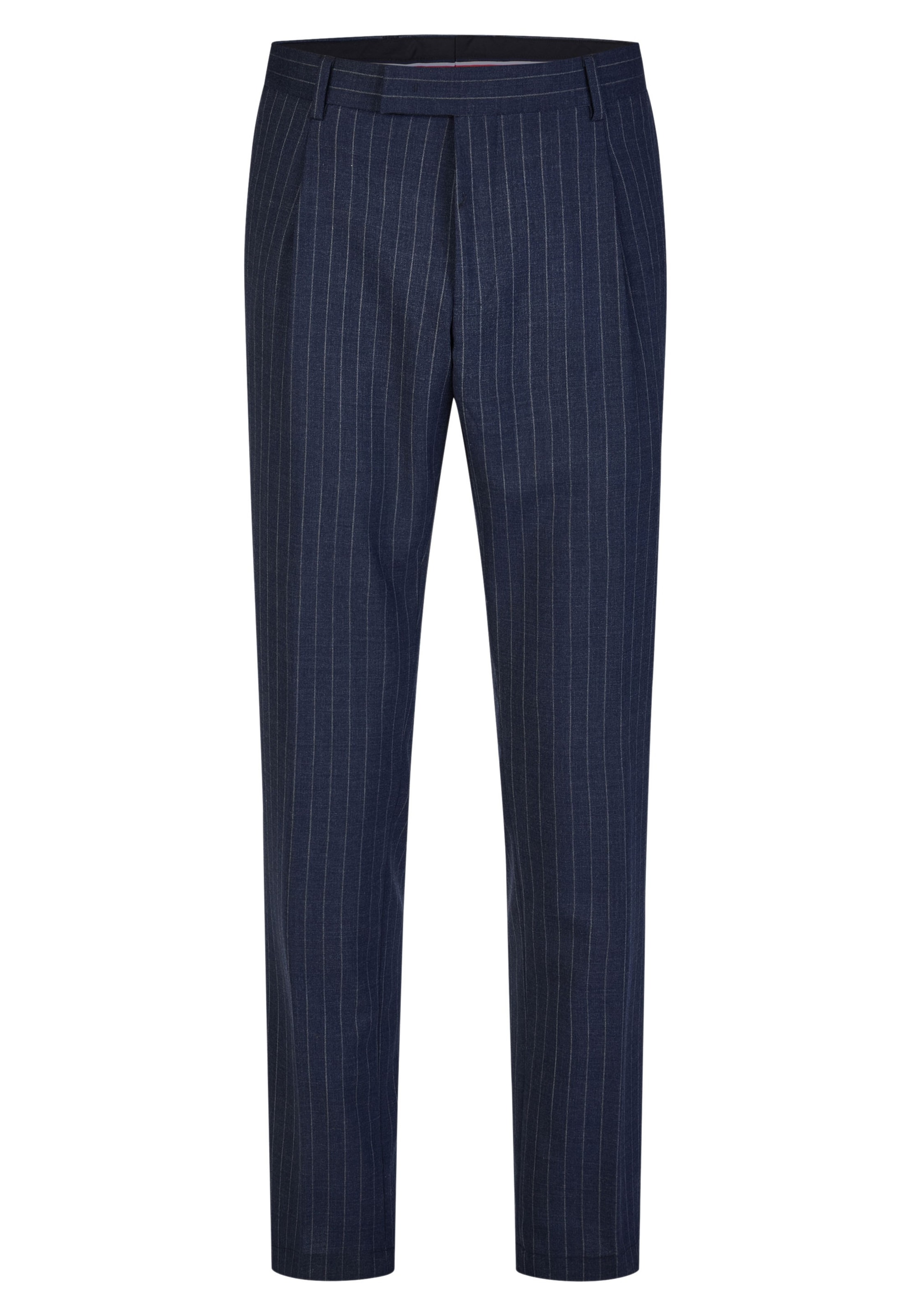 HECHTER PARIS Regular Pantalon 'Modern Fit' in Blauw: voorkant