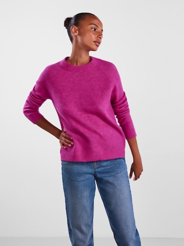 PIECES Sweater 'Juliana' in Pink: front