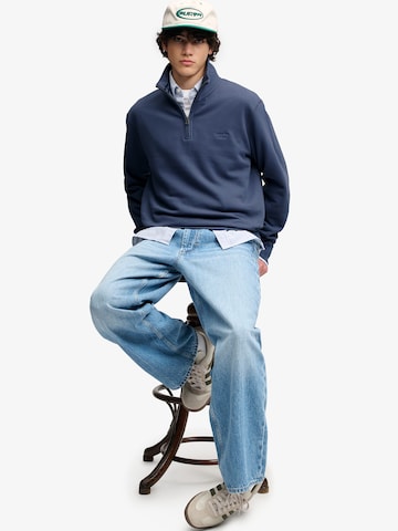 Sweat-shirt 'ESSENTIAL' Superdry & Co en bleu