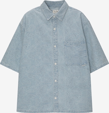 Pull&BearComfort Fit Košulja - plava boja: prednji dio