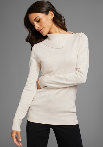 LAURA SCOTT Pullover in Weiß: Vorderseite