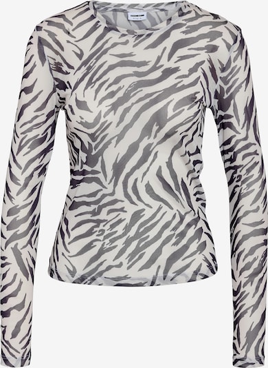 Tricou 'NMJudith' Noisy may pe gri deschis / negru, Vizualizare produs