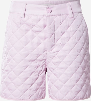 regular Pantaloni 'Island' di modström in rosa: frontale