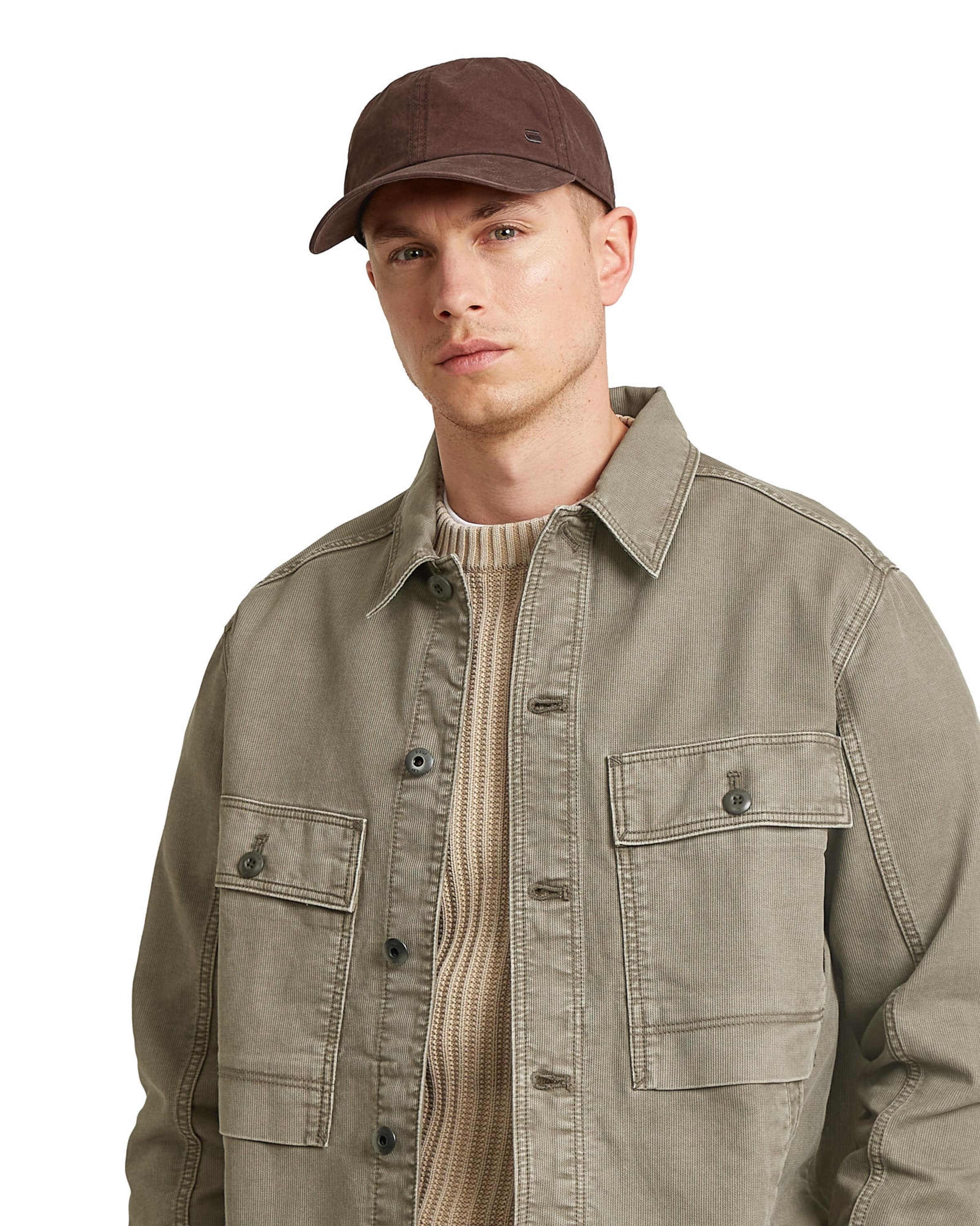 G-STAR Cap 'Avernus' in Braun