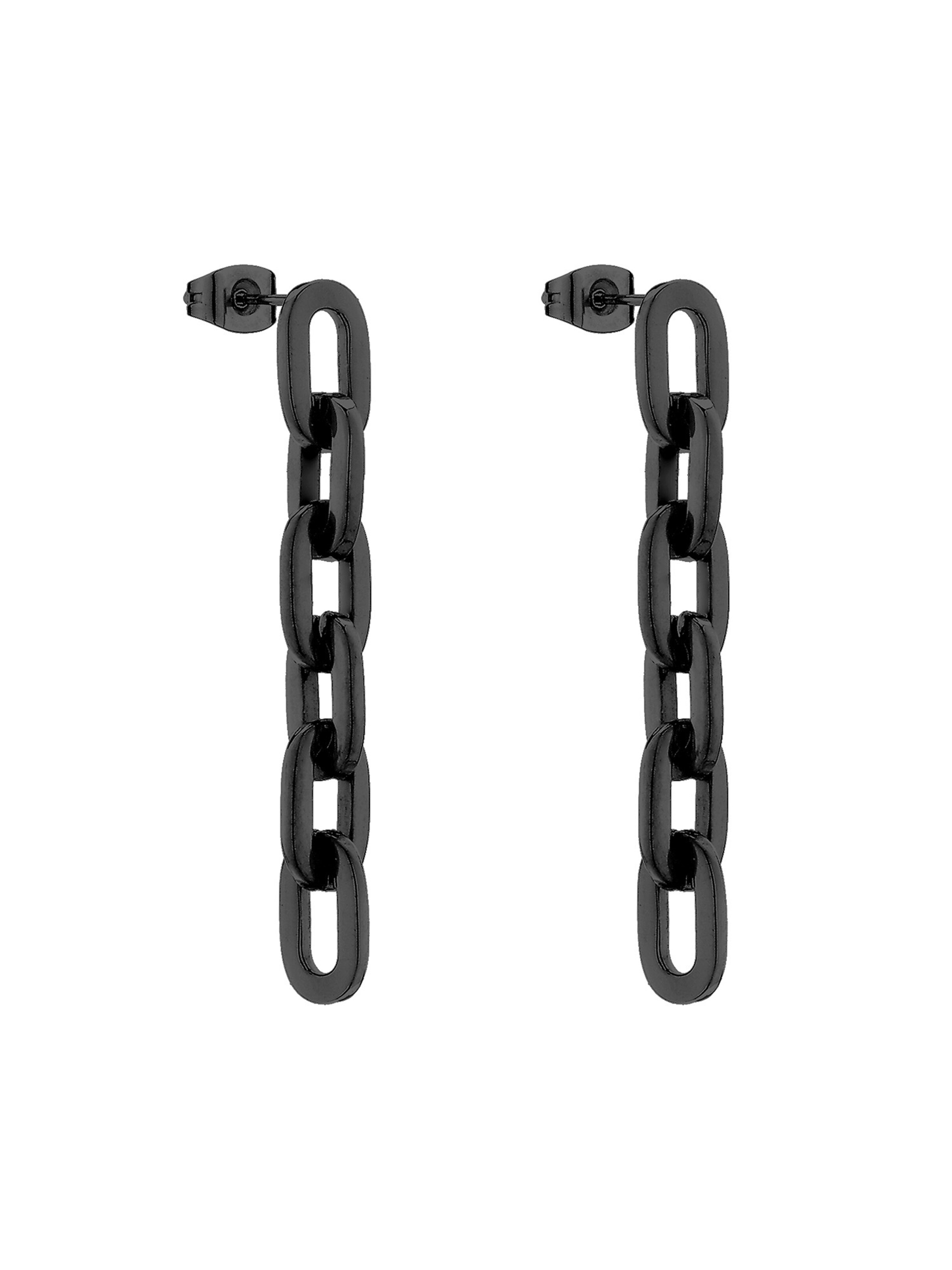 Liebeskind Berlin Oorbellen in Zwart: voorkant