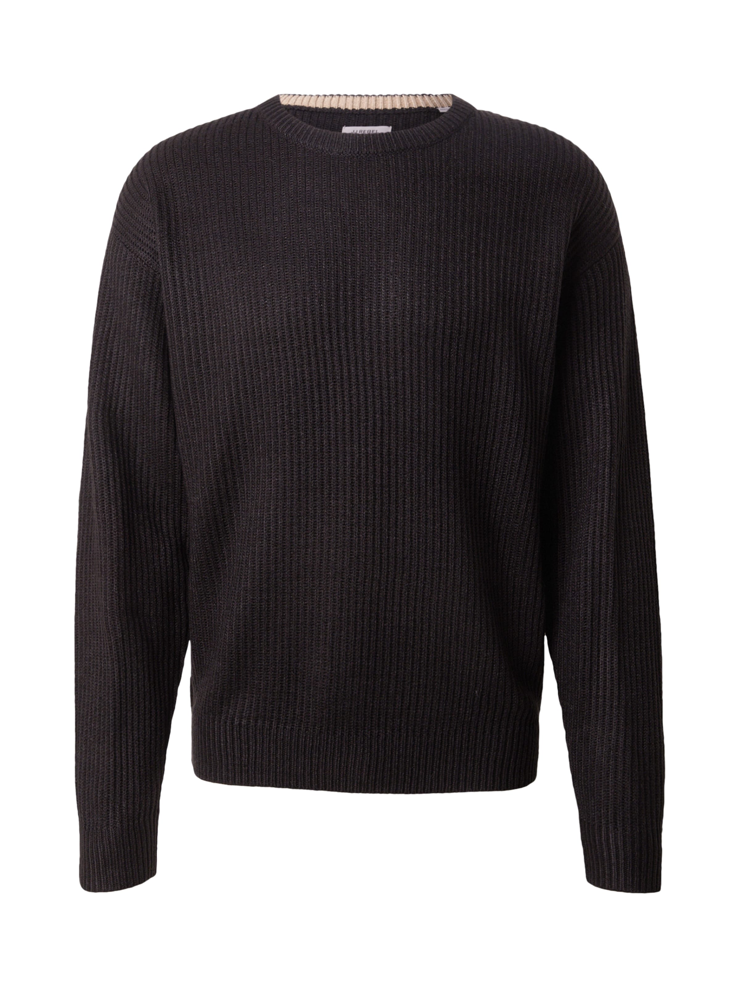 JJ Rebel Πουλόβερ 'JREBLOGAN' σε μαύρο: μπροστά