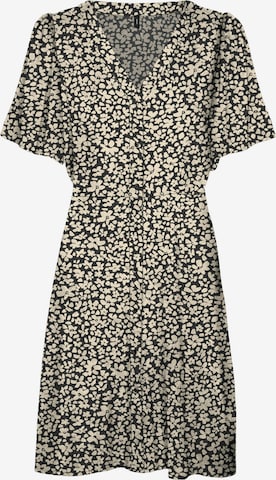 VERO MODAKošulja haljina 'VMAlba' - crna boja: prednji dio