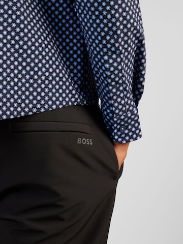 mėlyna BOSS Black Standartinis modelis Marškiniai 'Liam'