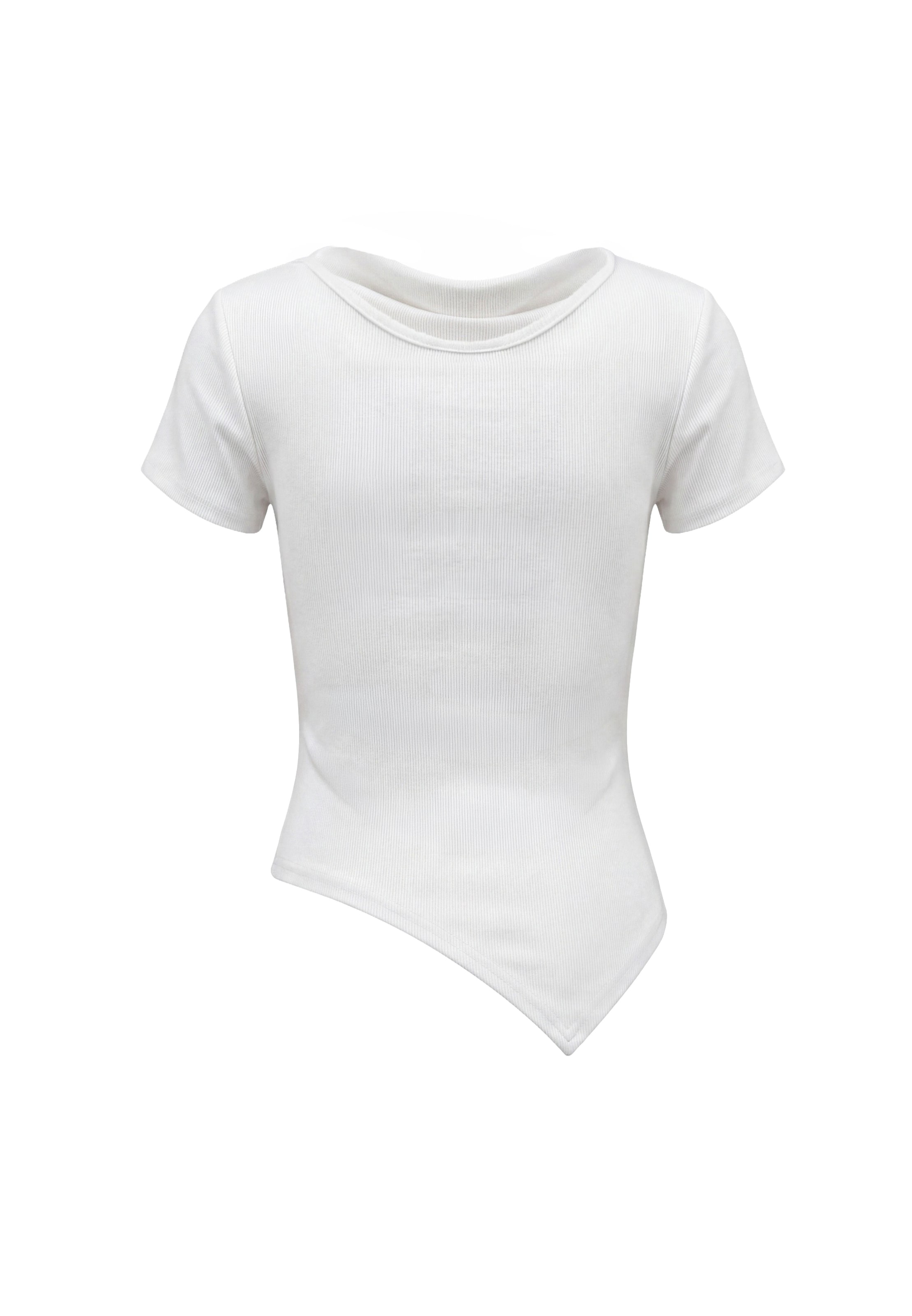 faina - Camiseta en blanco