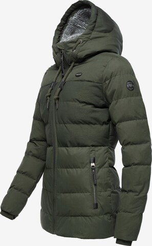 Ragwear Winter jacket 'Quantic' in Green