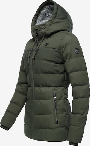 Ragwear Winter Jacket 'Quantic' in Green