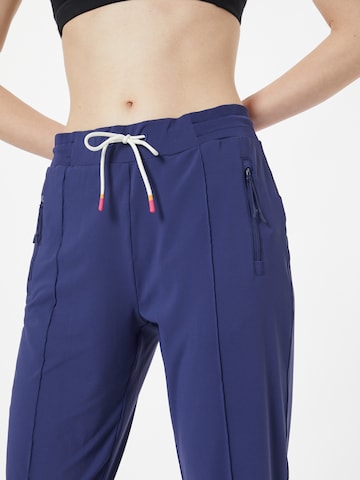 Regular Pantalon de sport ESPRIT en bleu