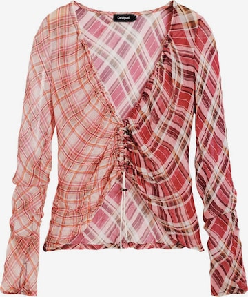 raudona Desigual Marškinėliai: priekis