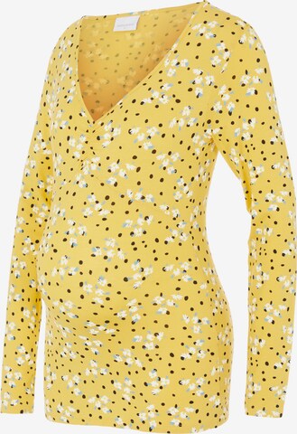 MAMALICIOUS Shirt 'Hilde' in Yellow: front