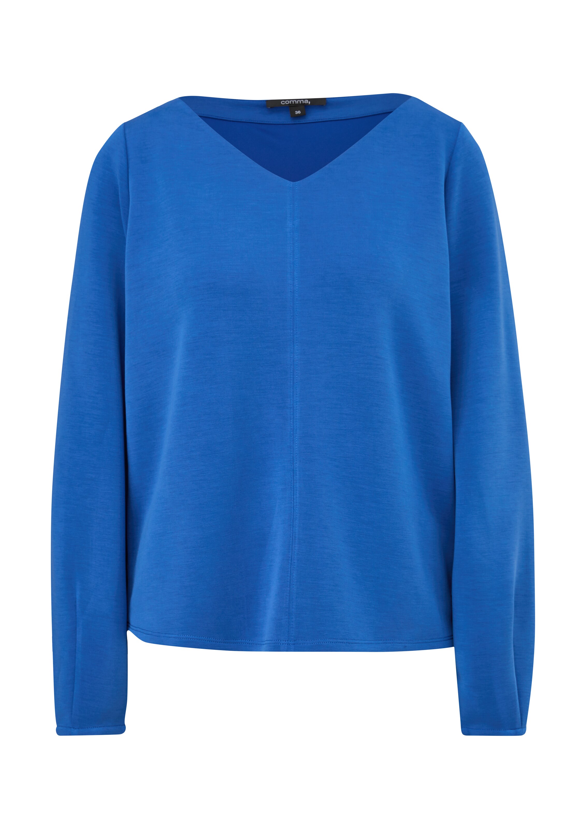 COMMA Sweatshirt in Blau: Vorderseite