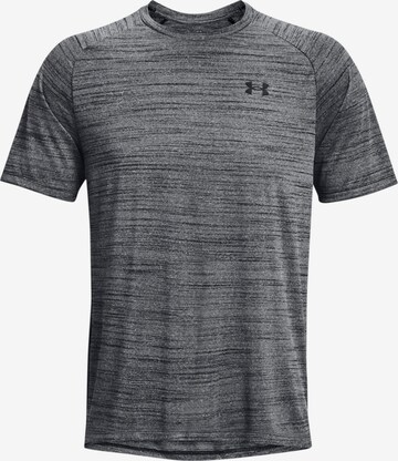 UNDER ARMOUR Performance Shirt 'Tiger' in Black: front